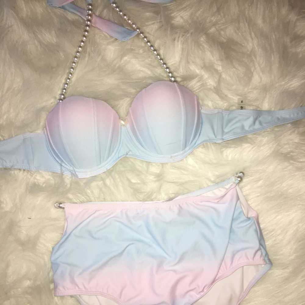 CUPSHE Mermaid bikini NWOT
